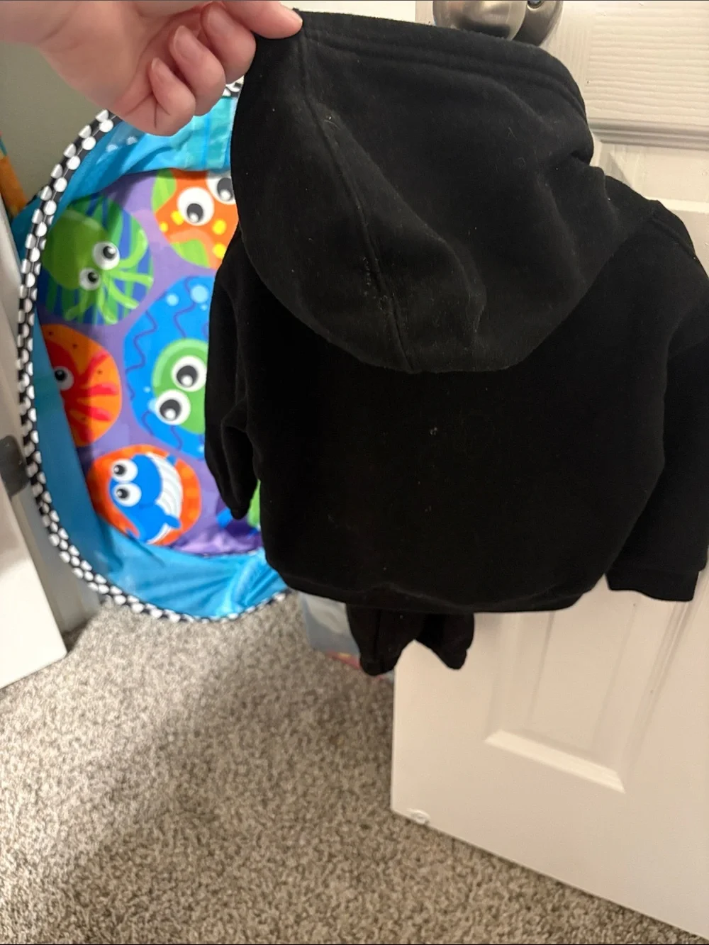 GAP Black Logo Hoodie and Sweatpants